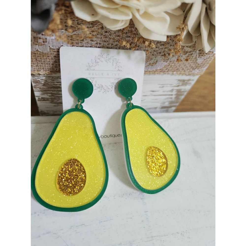 Avocado Earrings 